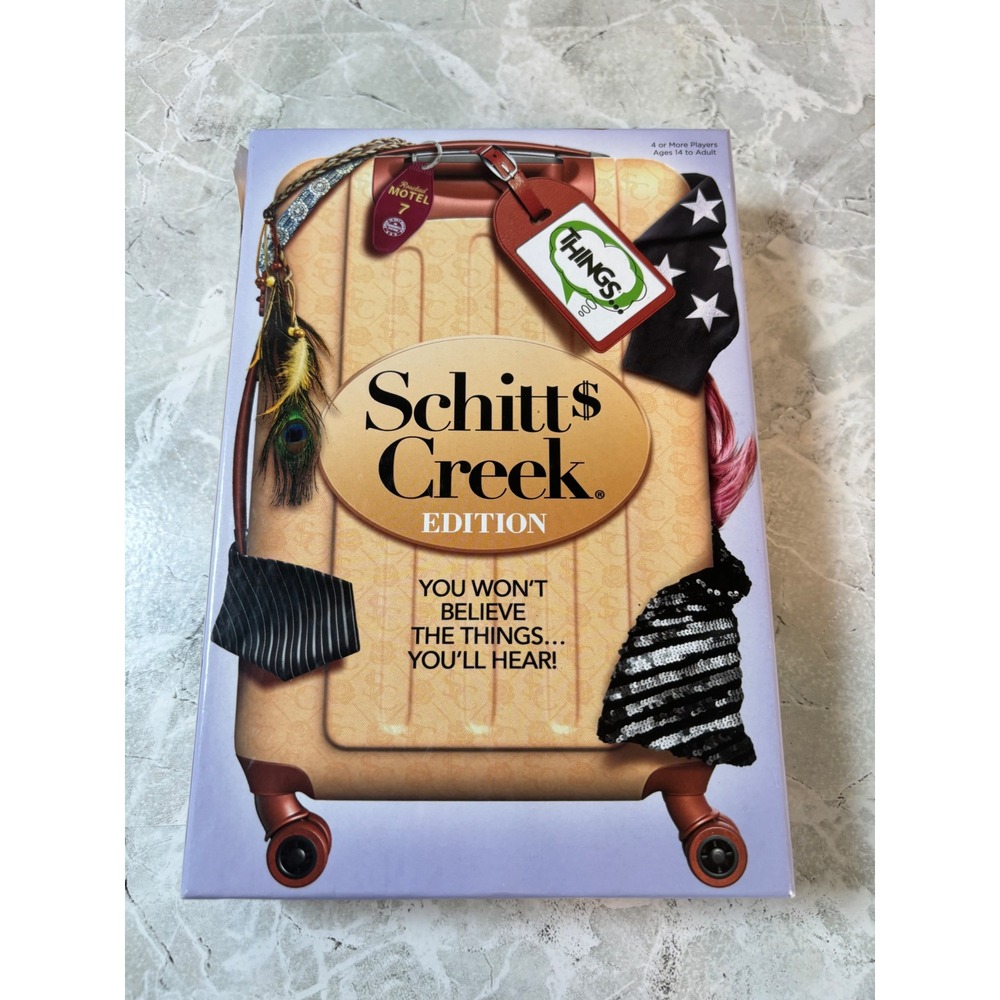 Schitt's Creek Edition‎ The Game of THINGS Adult Party Game PlayMonster 7714